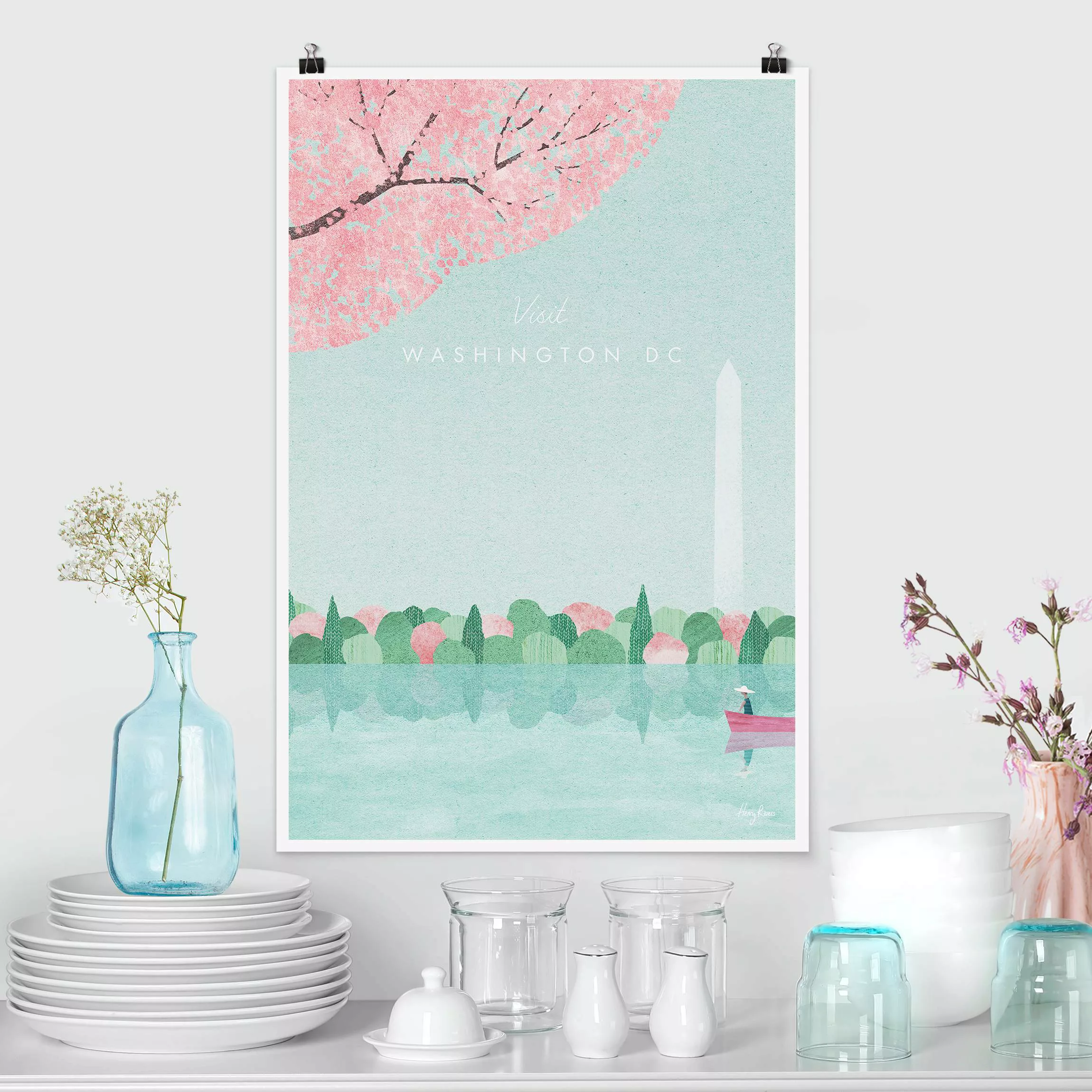 Poster Reiseposter - Washington DC günstig online kaufen