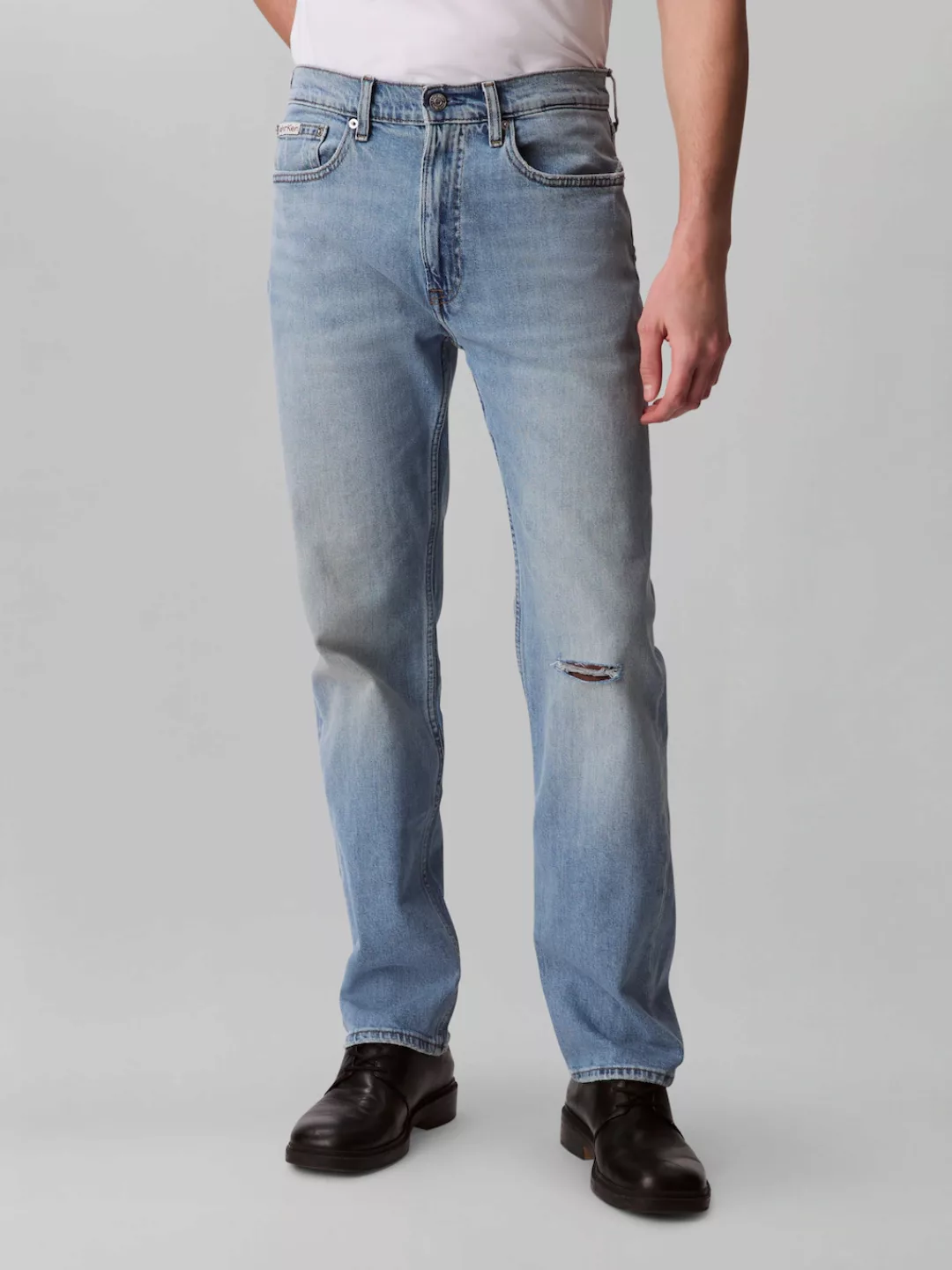 Calvin Klein Jeans Straight-Jeans "STNDRD STRGHT ABNER JEAN", Mit Gürtelsch günstig online kaufen