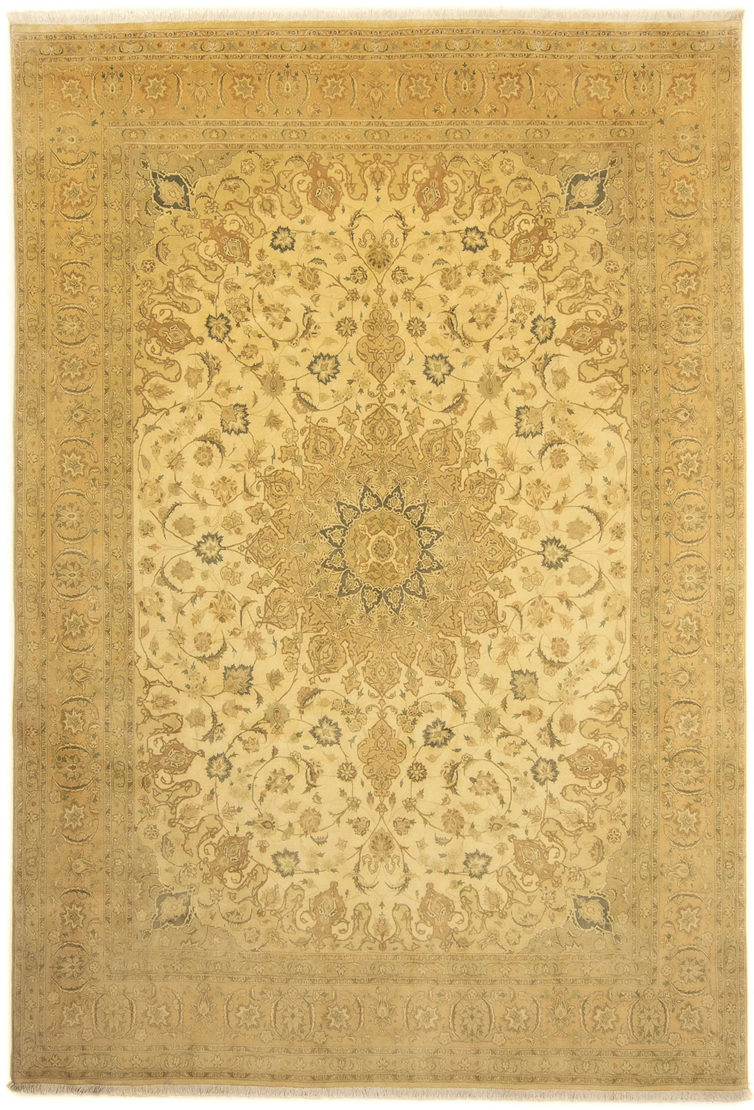 morgenland Orientteppich »Perser - Täbriz - Royal - 342 x 250 cm - gold«, r günstig online kaufen