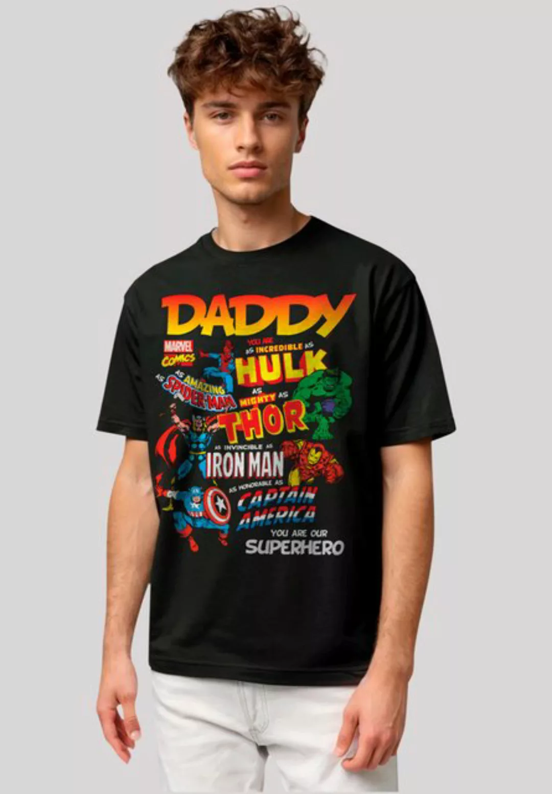 F4NT4STIC T-Shirt Marvel Comics Our Dad Superhero Premium Qualität günstig online kaufen