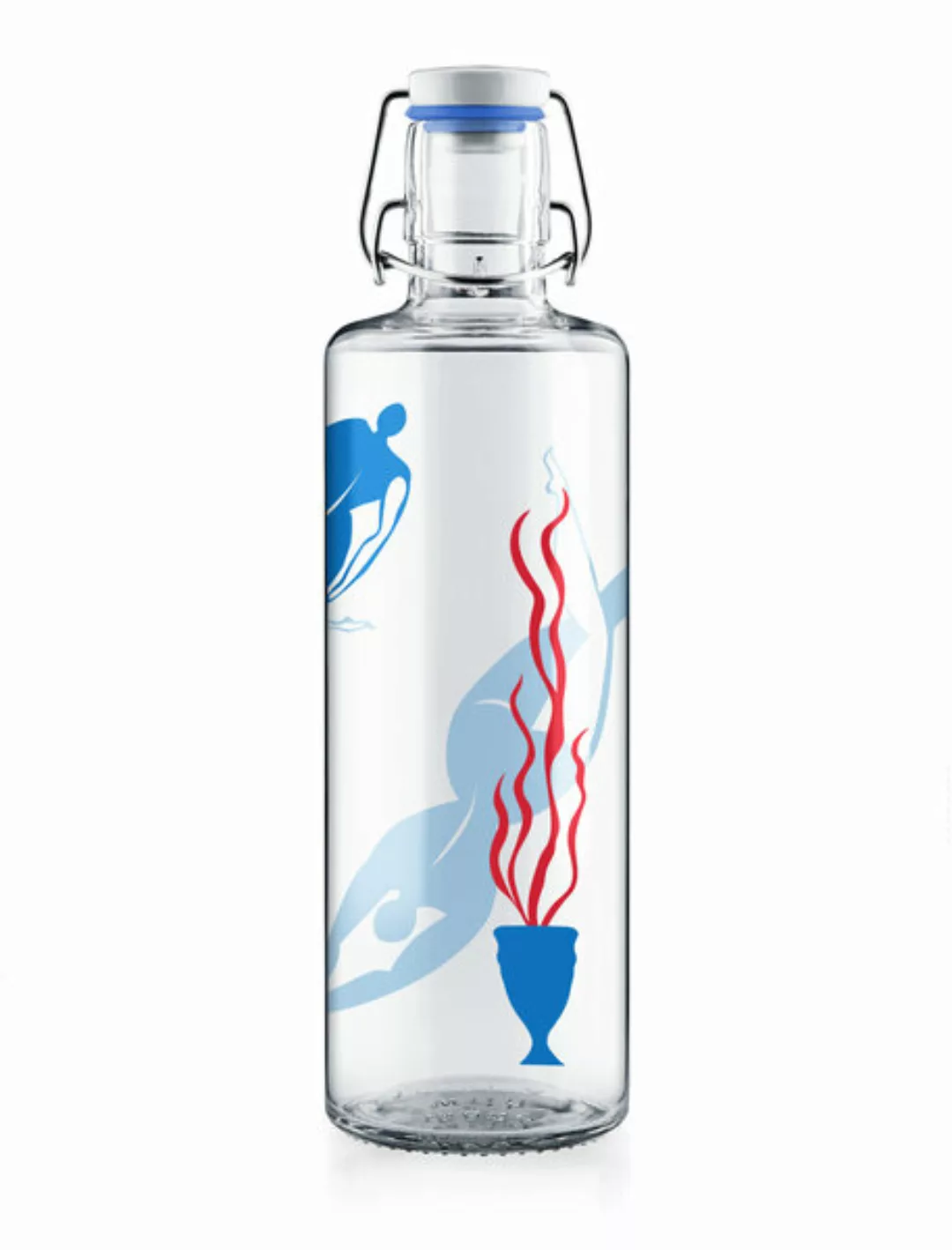 Soulbottle 1,0l • Trinkflasche Aus Glas • „Divine Divers" günstig online kaufen