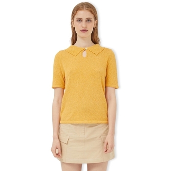 Compania Fantastica  Blusen COMPAÑIA FANTÁSTICA Knit 10223 - Mustard günstig online kaufen