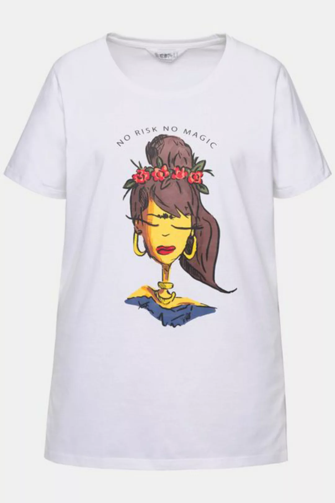 Angel of Style Rundhalsshirt T-Shirt Frauen-Motiv Rundhals Halbarm günstig online kaufen