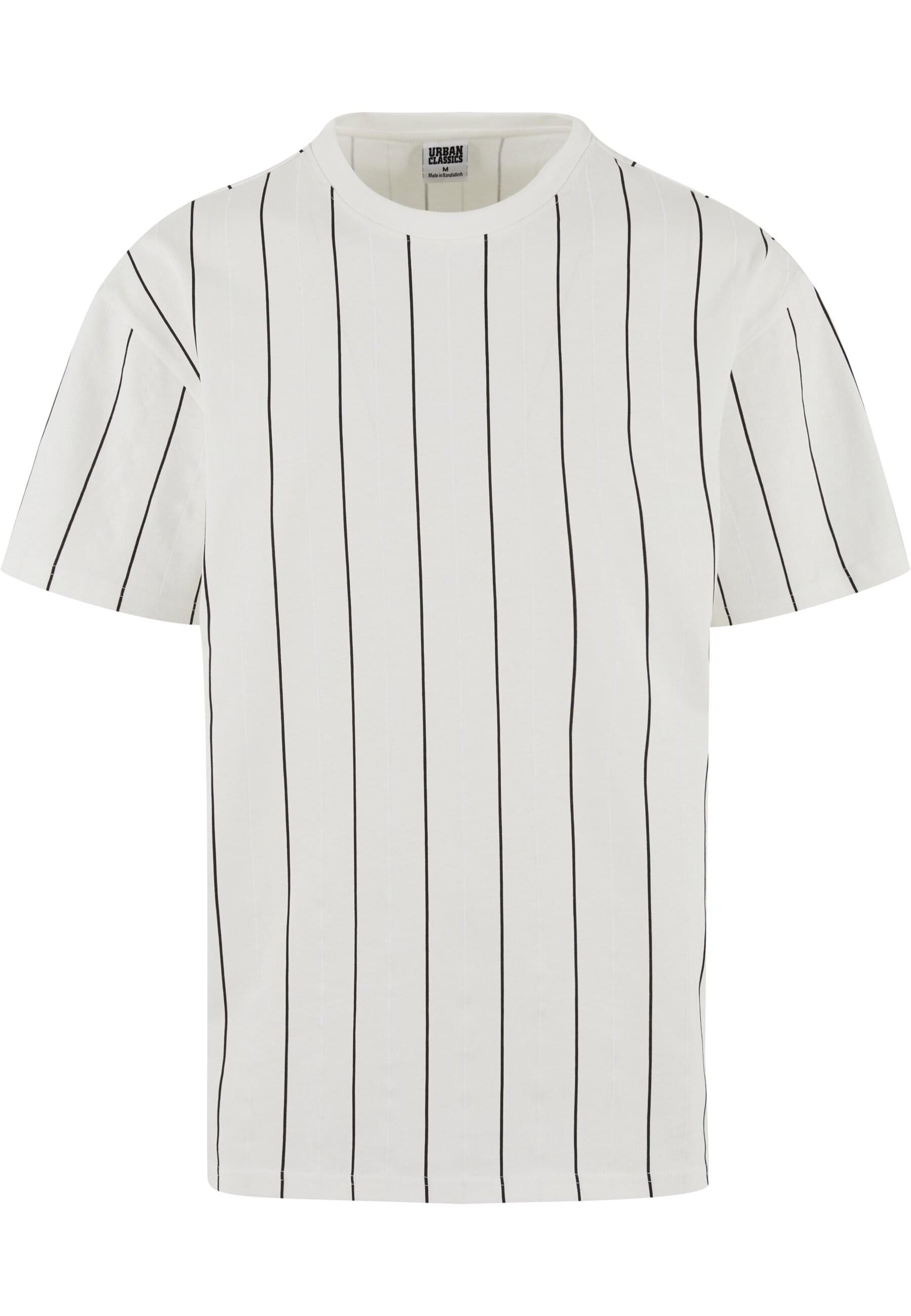 URBAN CLASSICS T-Shirt "Urban Classics Printed Pinstripe Tee", (1 tlg.) günstig online kaufen