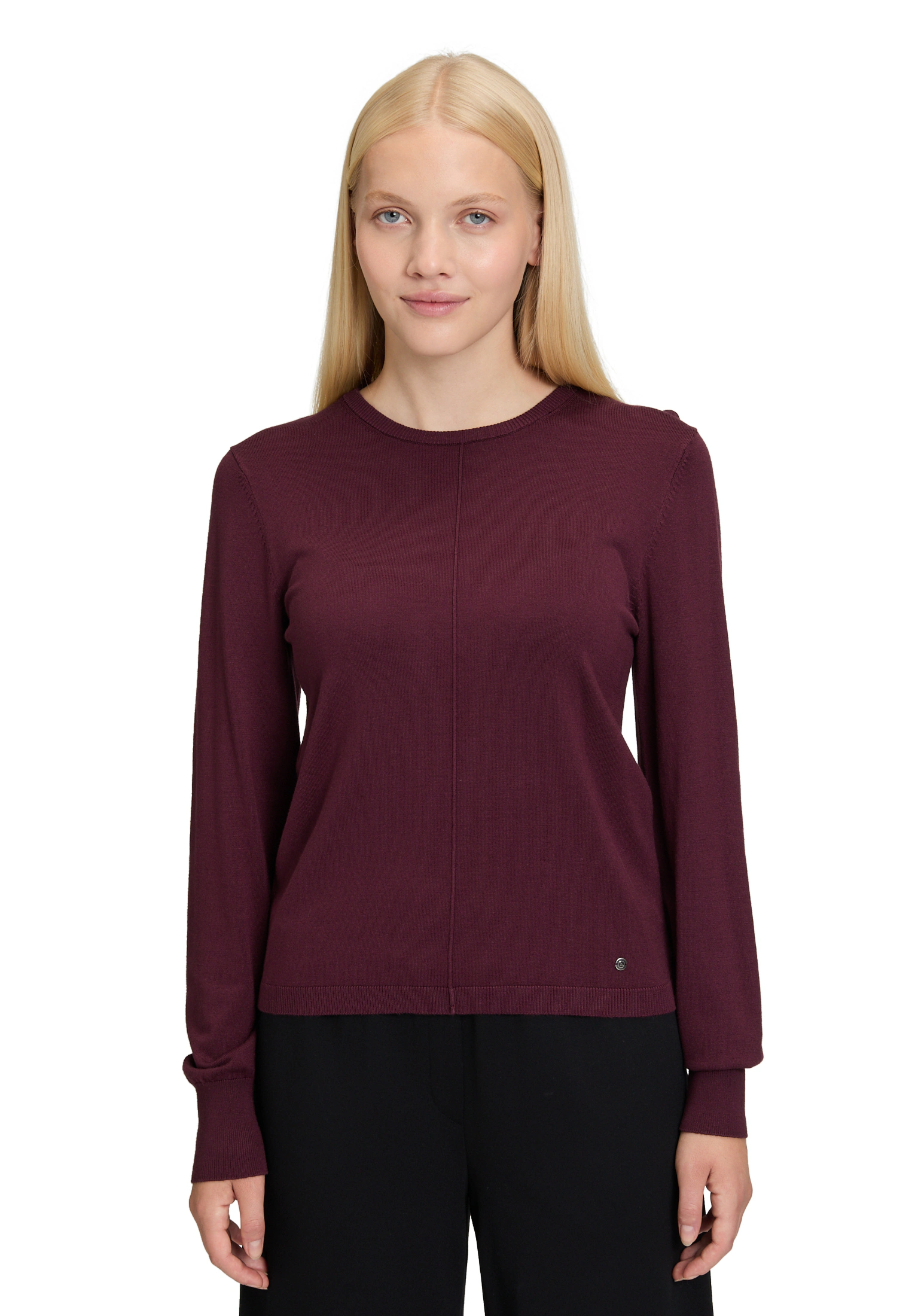 Betty&Co Strickpullover "Betty & Co Damen Strickpullover mit Strickdetails" günstig online kaufen