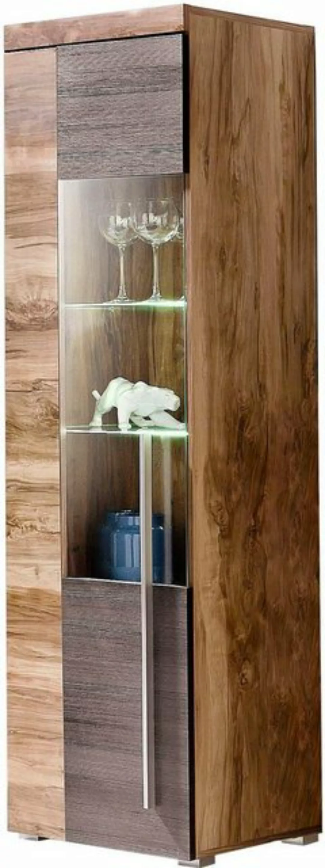 INOSIGN Vitrine Roger,Höhe 160cm stilvolle Glasvitrine mit verstellbare Gla günstig online kaufen