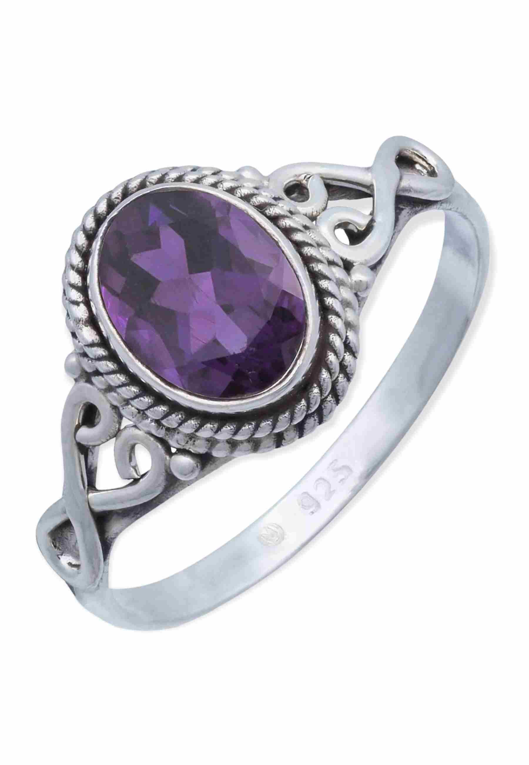 mantraroma Silberring BAGHIMI oval aus 925 günstig online kaufen