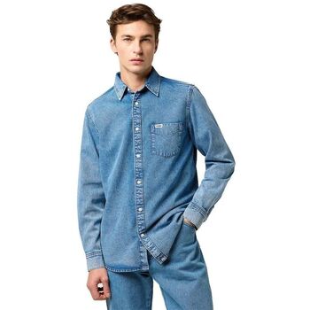 Wrangler  Hemdbluse 112371549 1PKT SHIRT-INDIGO VALLEY günstig online kaufen