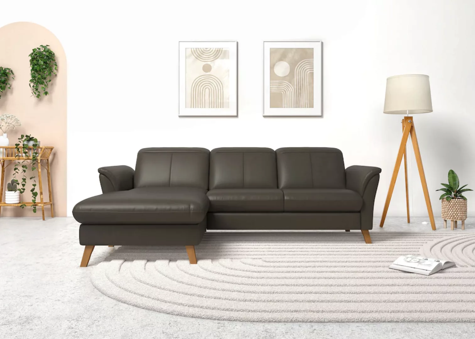 sit&more Ecksofa »Romero L-Form«, wahlweise mit oder ohne Relax-Funktion, B günstig online kaufen