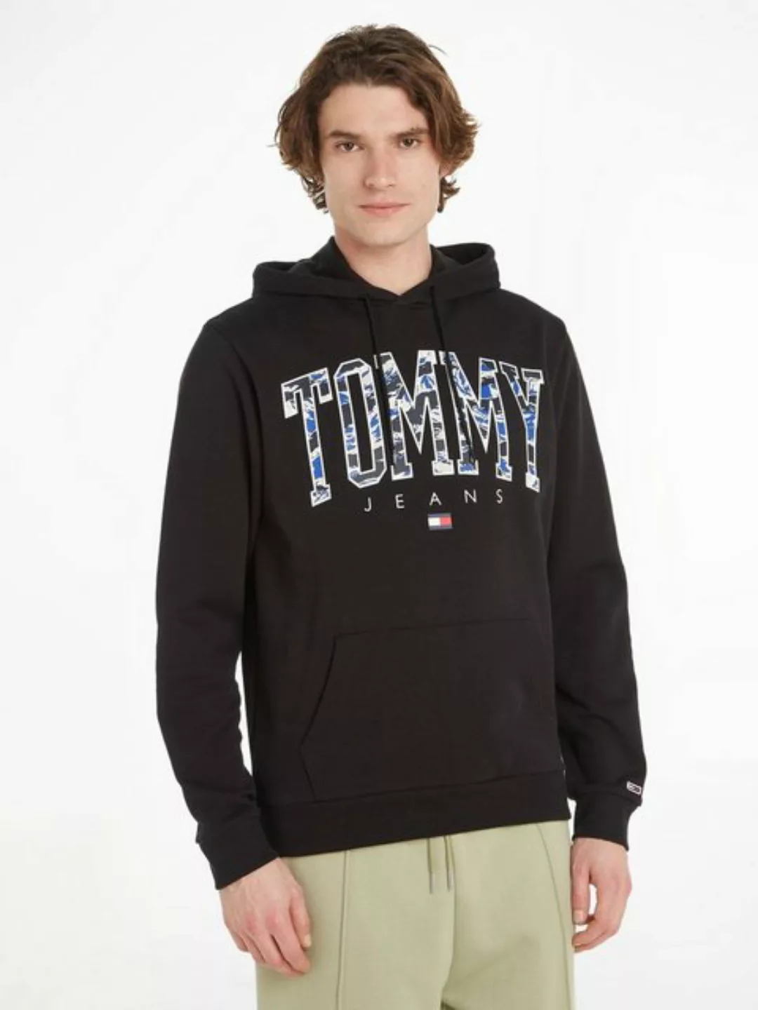 Tommy Jeans Kapuzensweatshirt TJM REG CAMO NEW VRSTY HOODIE günstig online kaufen