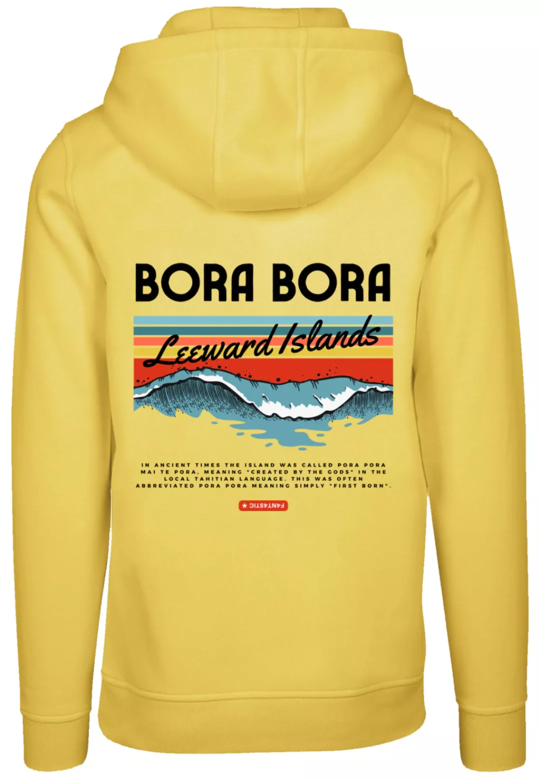 F4NT4STIC Kapuzenpullover "Bora Bora Leewards Island" günstig online kaufen