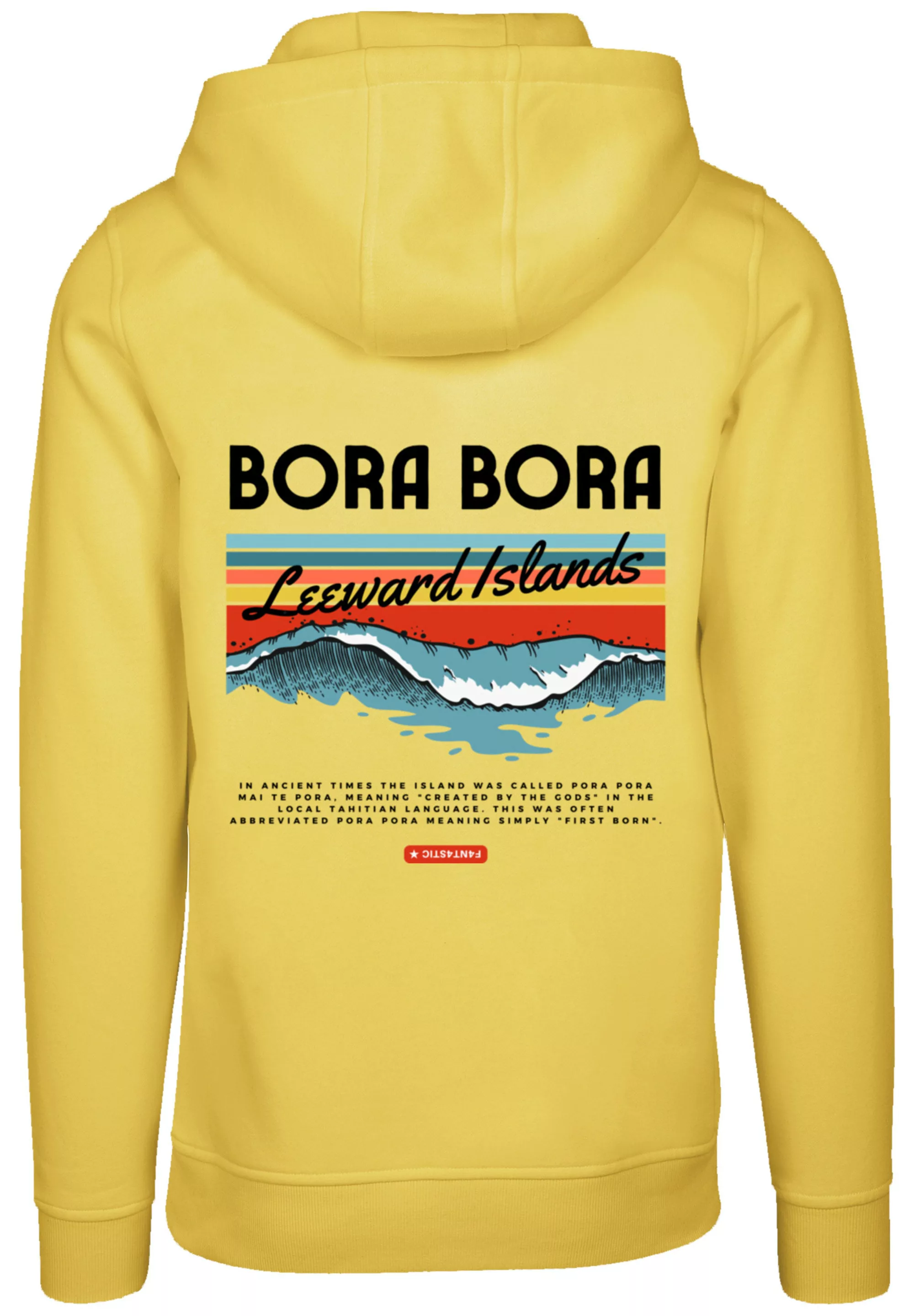 F4NT4STIC Kapuzenpullover "Bora Bora Leewards Island", Hoodie, Warm, Bequem günstig online kaufen