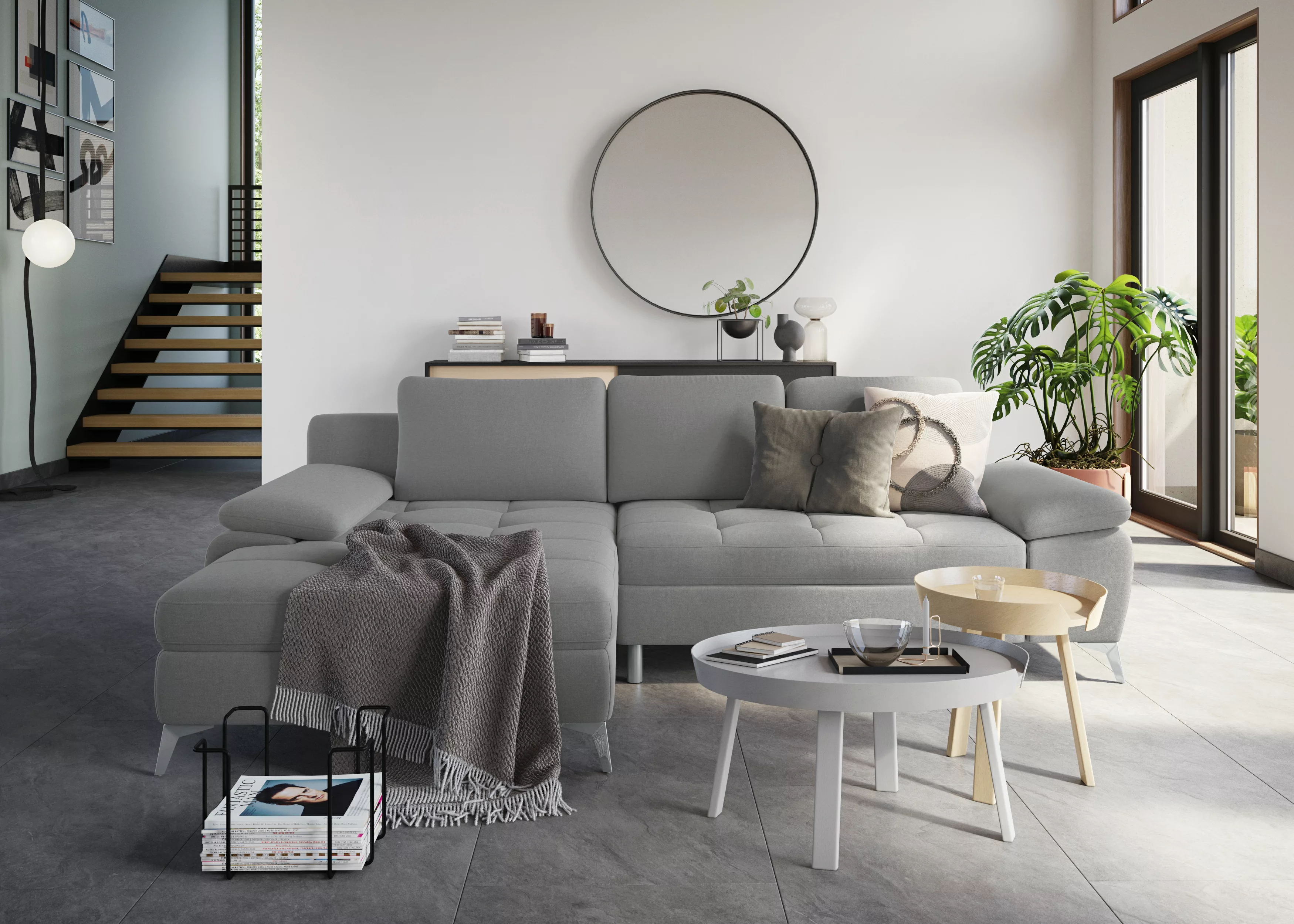 sit&more Ecksofa "Latigo L-Form", mit Recamiere, wahlweise mit Bettfunktion günstig online kaufen