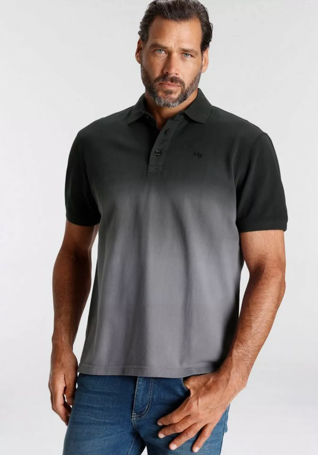 Man's World Poloshirt Kurzarm, mit Polokragen, aus Piqué-Stoff, mit stilvol günstig online kaufen