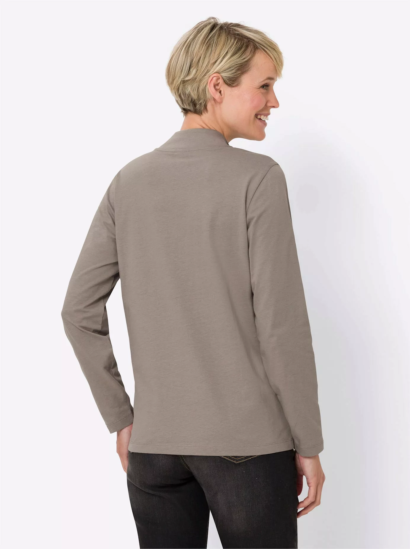 Classic Basics Stehkragenshirt "Shirt" günstig online kaufen