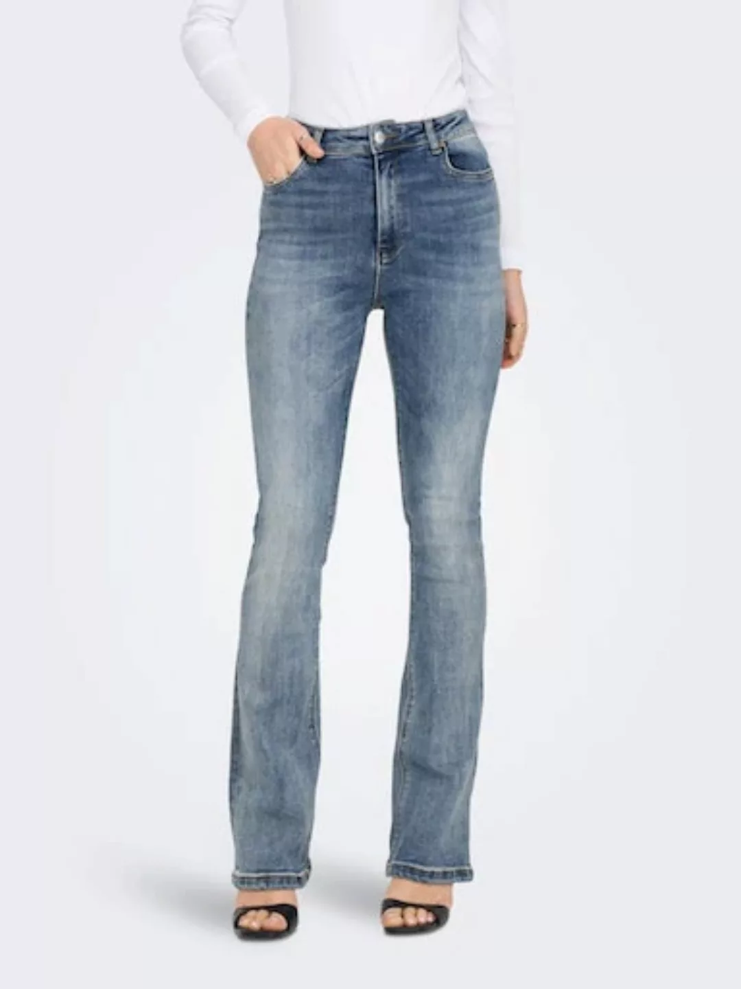 ONLY Bootcut-Jeans "ONLMILA HW FLARED DNM BJ13994 NOOS" günstig online kaufen