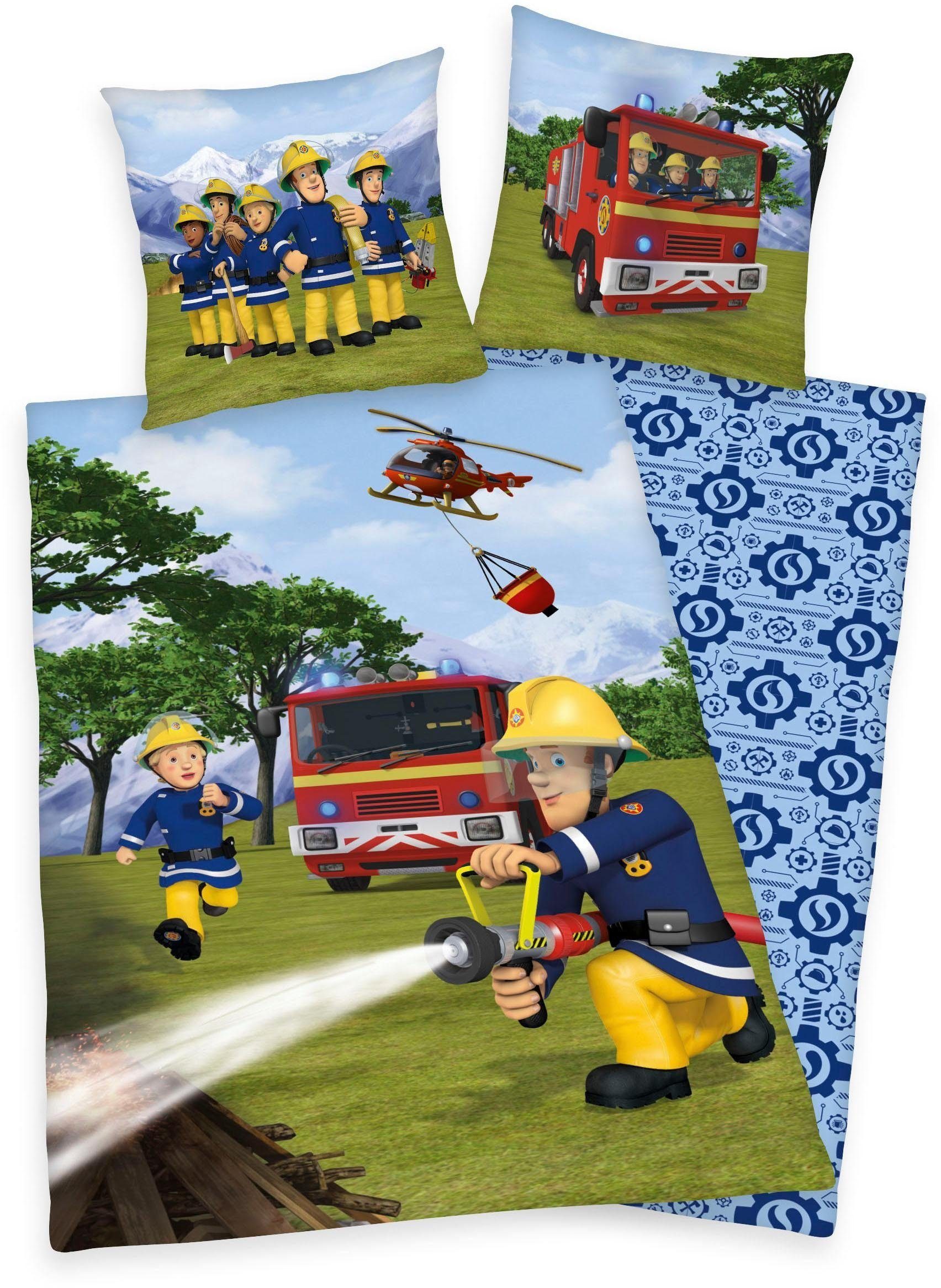 Herding Young Collection Bettwäsche Feuerwehrmann Sam günstig online kaufen