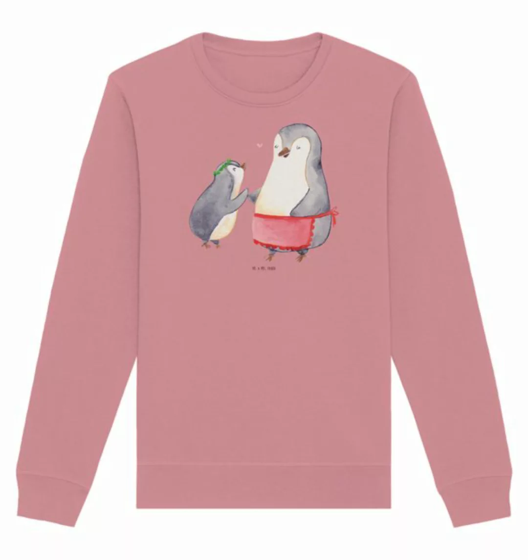 Mr. & Mrs. Panda Longpullover Größe XL Pinguin mit Kind - Canyon Pink - Ges günstig online kaufen