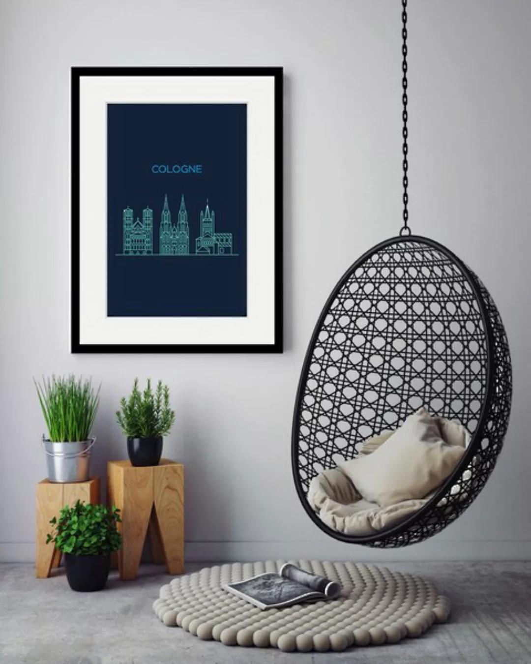 queence Bild "Cologne Sightseeing", Städte, (1 St.) günstig online kaufen