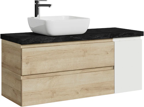 Saphir Waschtisch »Serie 4035«, 118 cm mit Keramik-Aufsatzbecken und Wascht günstig online kaufen