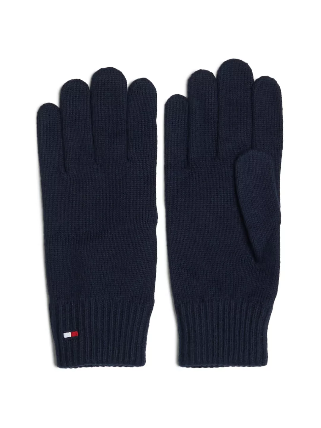 Tommy Hilfiger Strickhandschuhe "ESSENTIAL FLAG GLOVES", mit Logostickerei günstig online kaufen