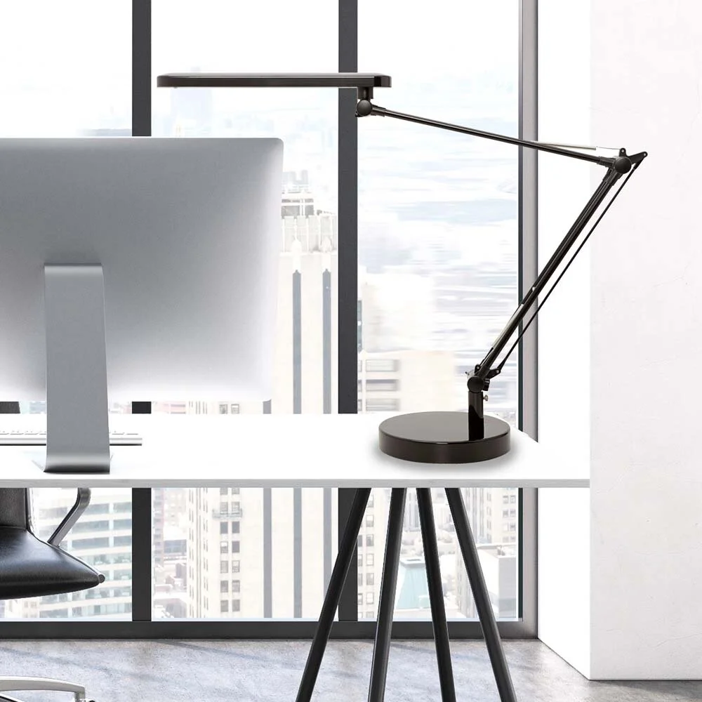 LED Schreibtischleuchte Mambo in Schwarz 5,8W 624lm günstig online kaufen