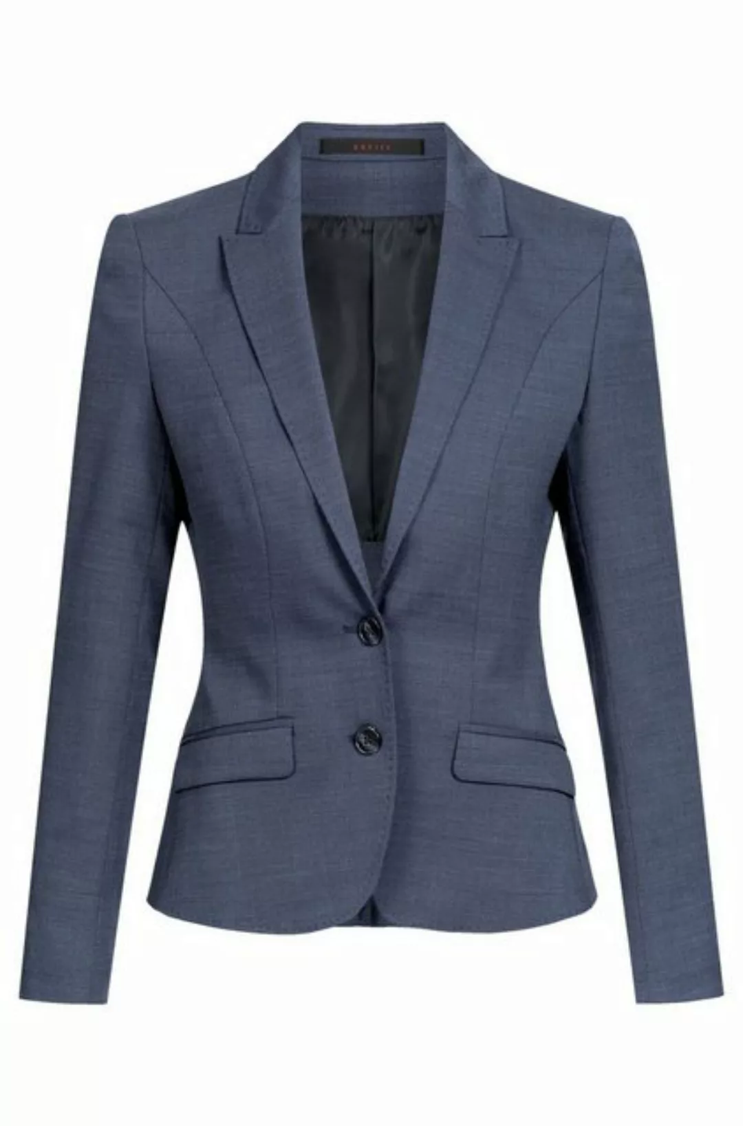 GREIFF Longblazer Greiff Modern WITH 37.5® Damen Blazer Slim-Fit Mittelblau günstig online kaufen