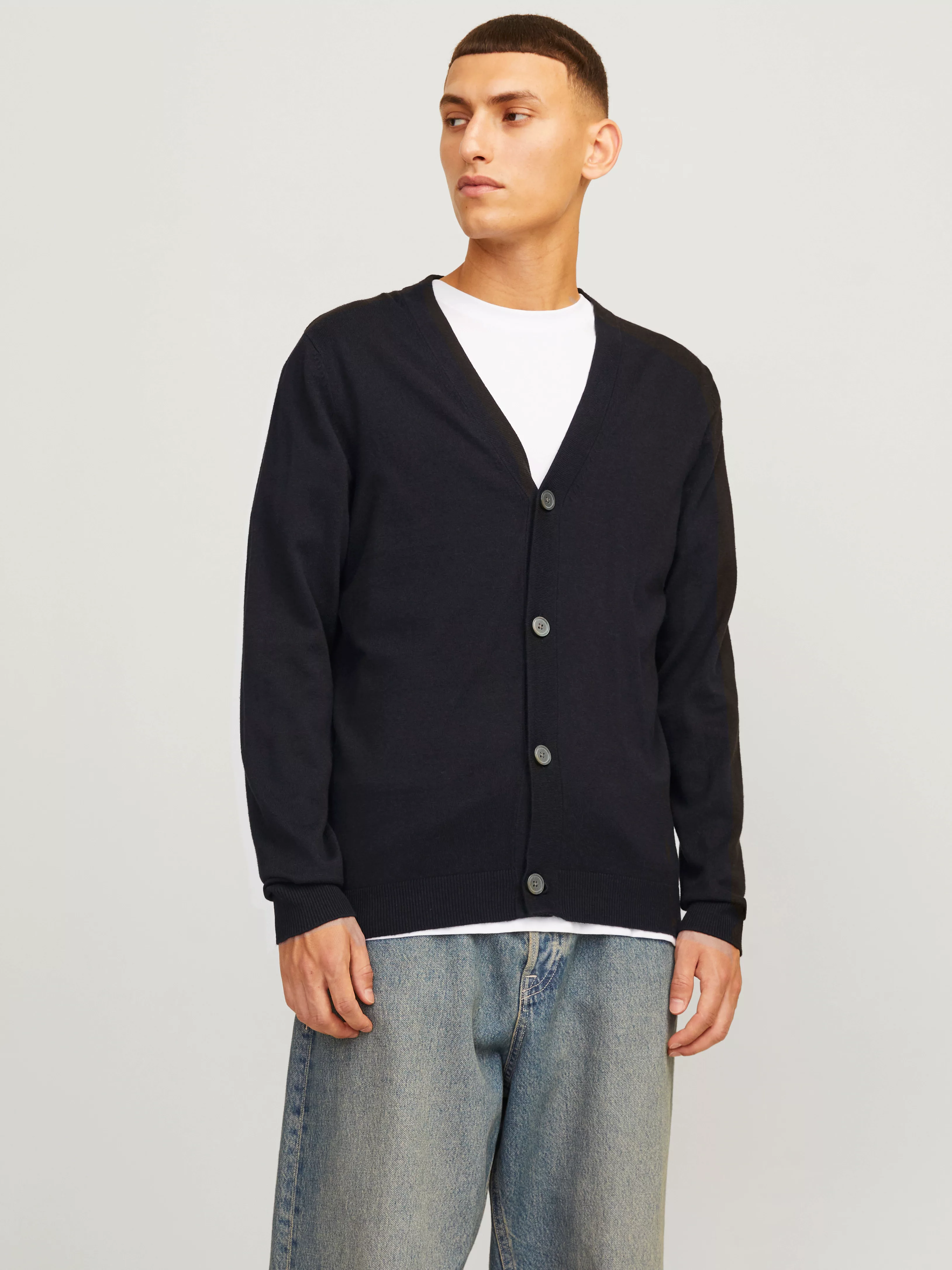 Jack & Jones Strickjacke "JJEEMIL KNIT BUTTON CARDIGAN NOOS" günstig online kaufen