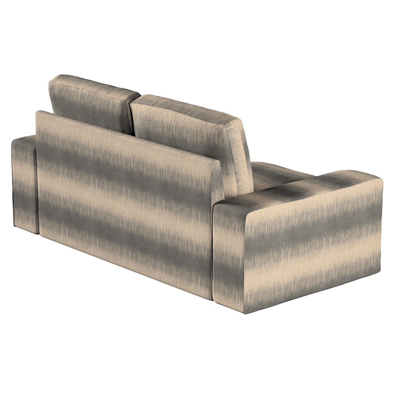 Bezug für Kivik 2-Sitzer Sofa, grau-beige, Bezug für Sofa Kivik 2-Sitzer, L günstig online kaufen