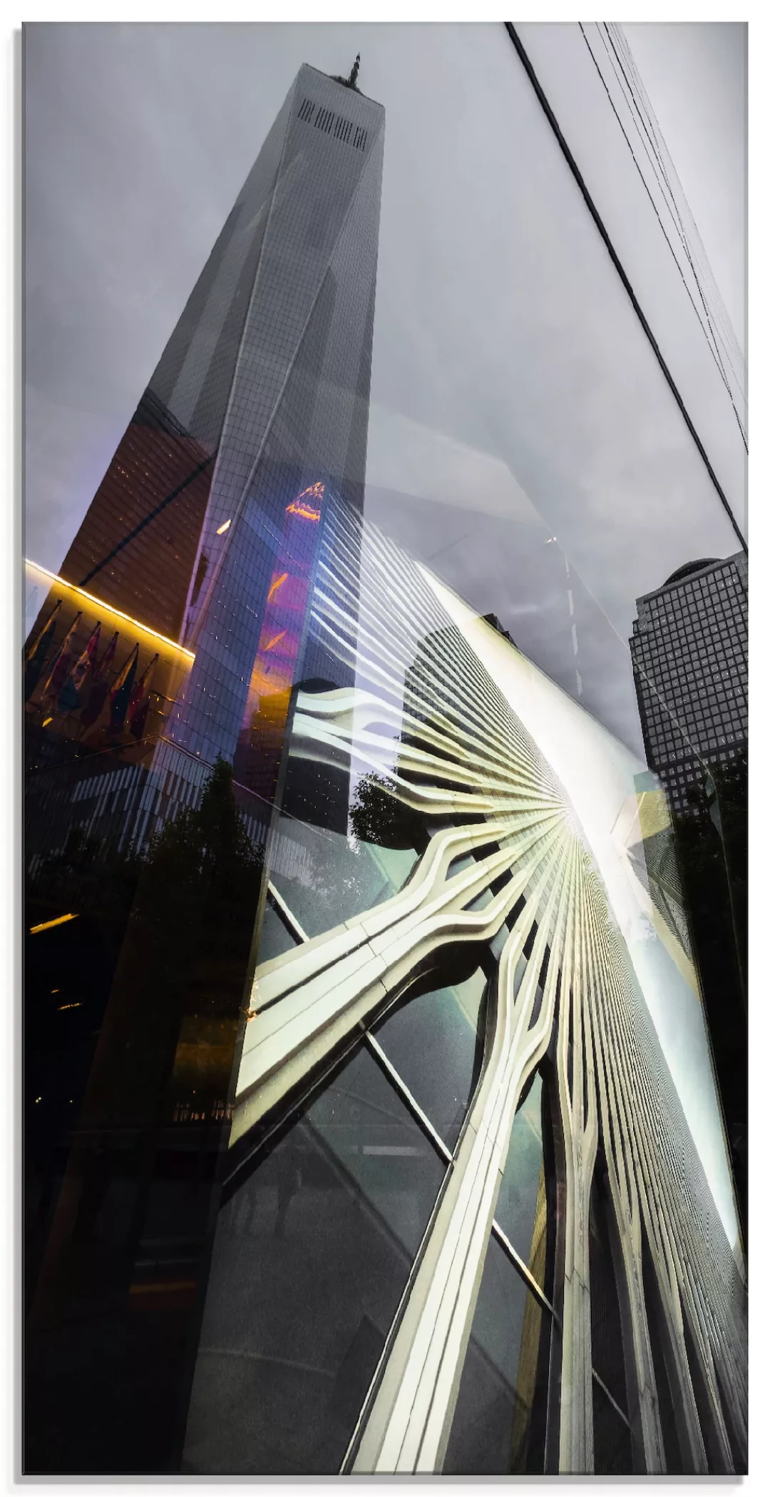 Artland Glasbild "One World Trade Center", Amerika, (1 St.) günstig online kaufen