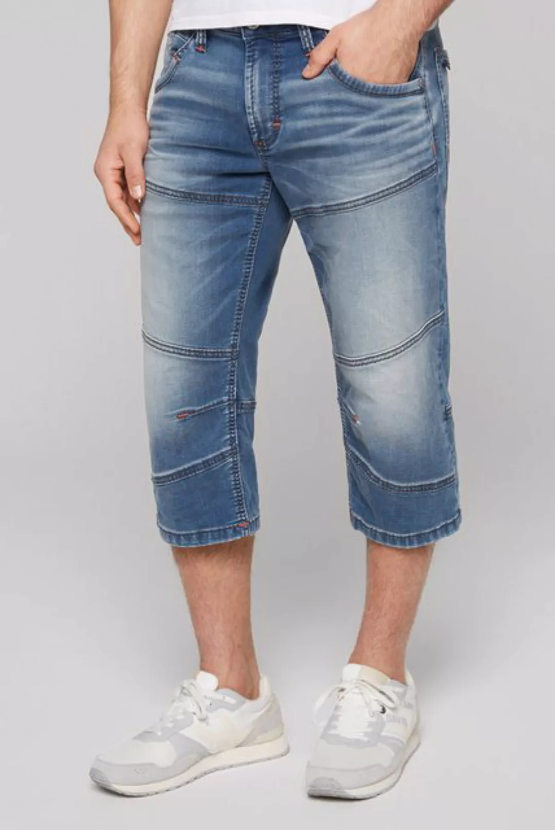 CAMP DAVID Jeansshorts mit normaler Leibhöhe günstig online kaufen