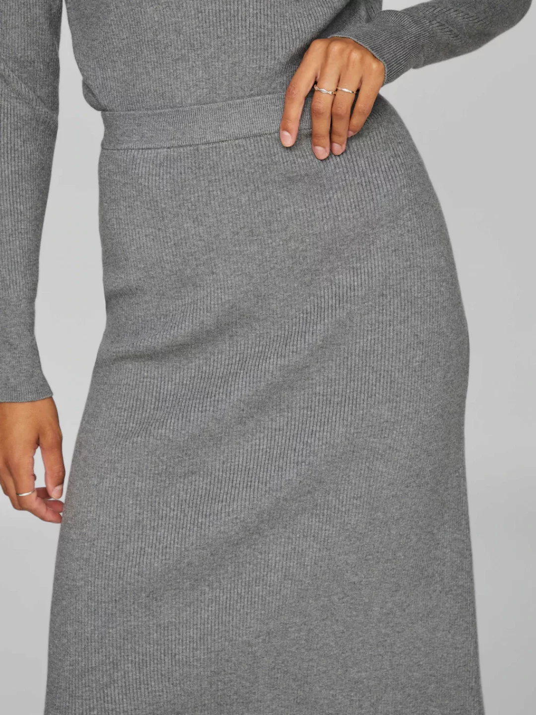 Vila Strickrock "VICOMFY A-LINE KNIT SKIRT- NOOS" günstig online kaufen