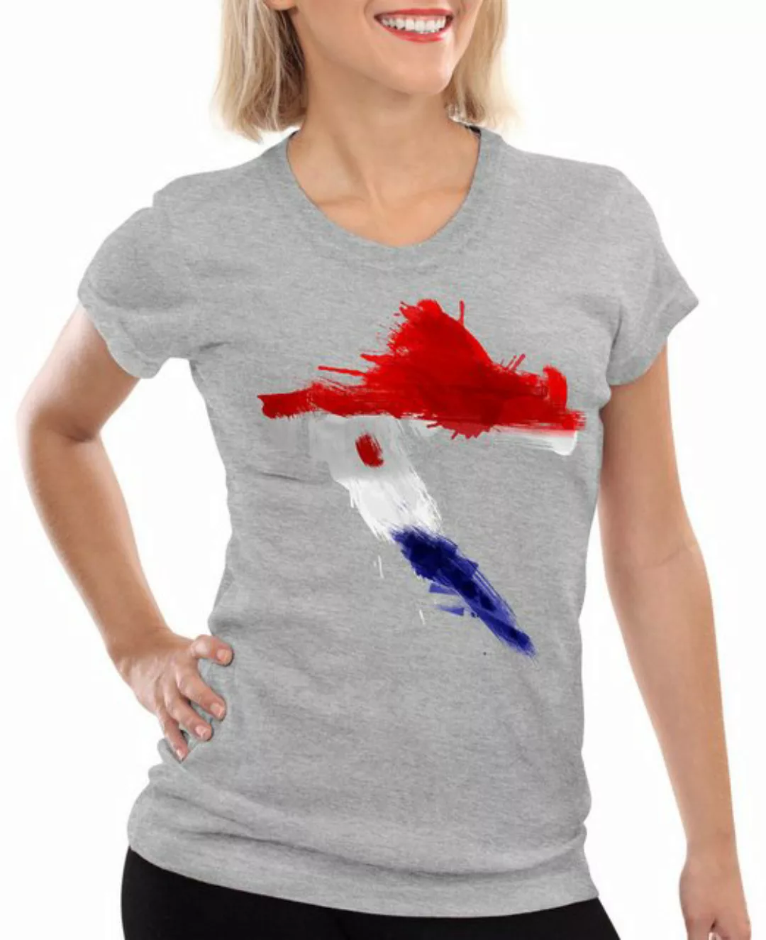 style3 T-Shirt Flagge Kroatien Fußball Sport Croatia WM EM Fahne günstig online kaufen