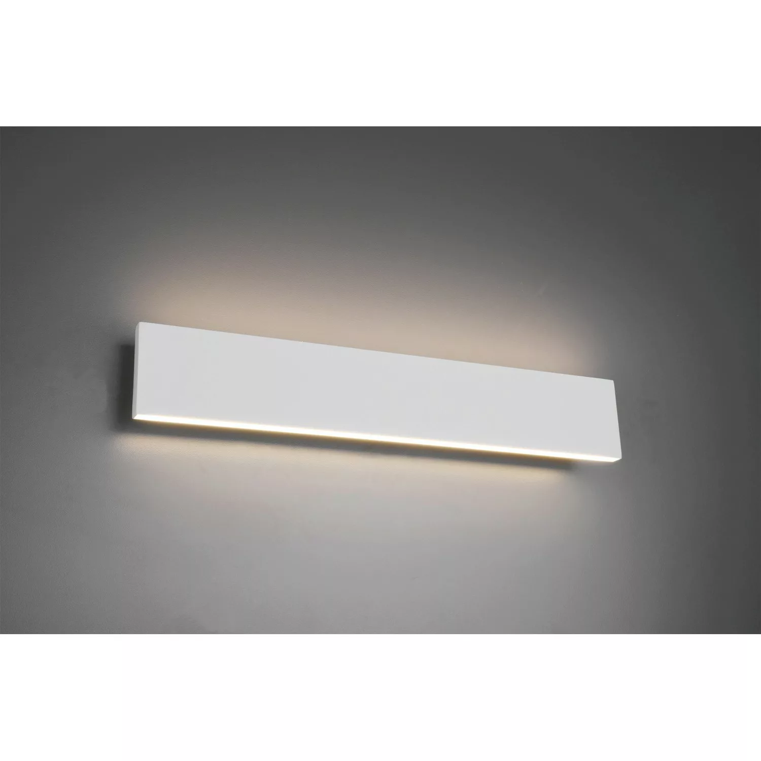 LED-Wandlampe Concha 47 cm, weiß günstig online kaufen