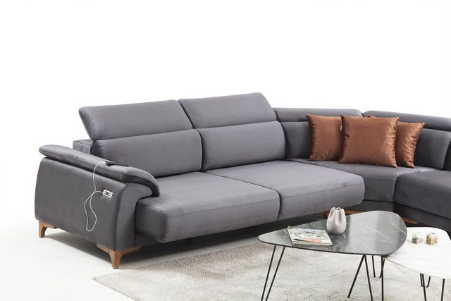 Xlmoebel Ecksofa Modernes Möbeldesign Wohnzimmer Eckcouch in U-Form Polster günstig online kaufen