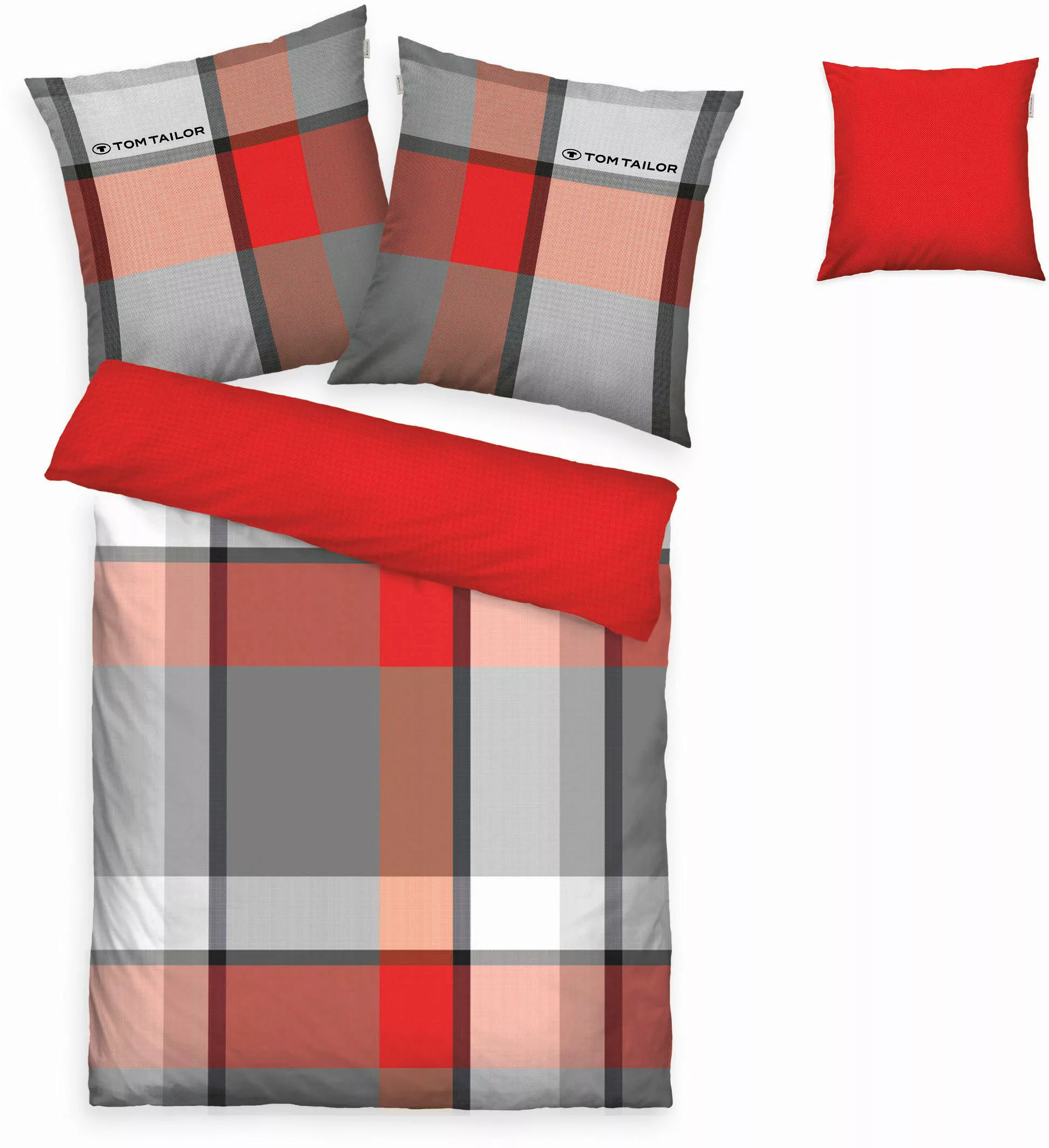 TOM TAILOR HOME Bettwäsche Lenny, Renforcé, günstig online kaufen