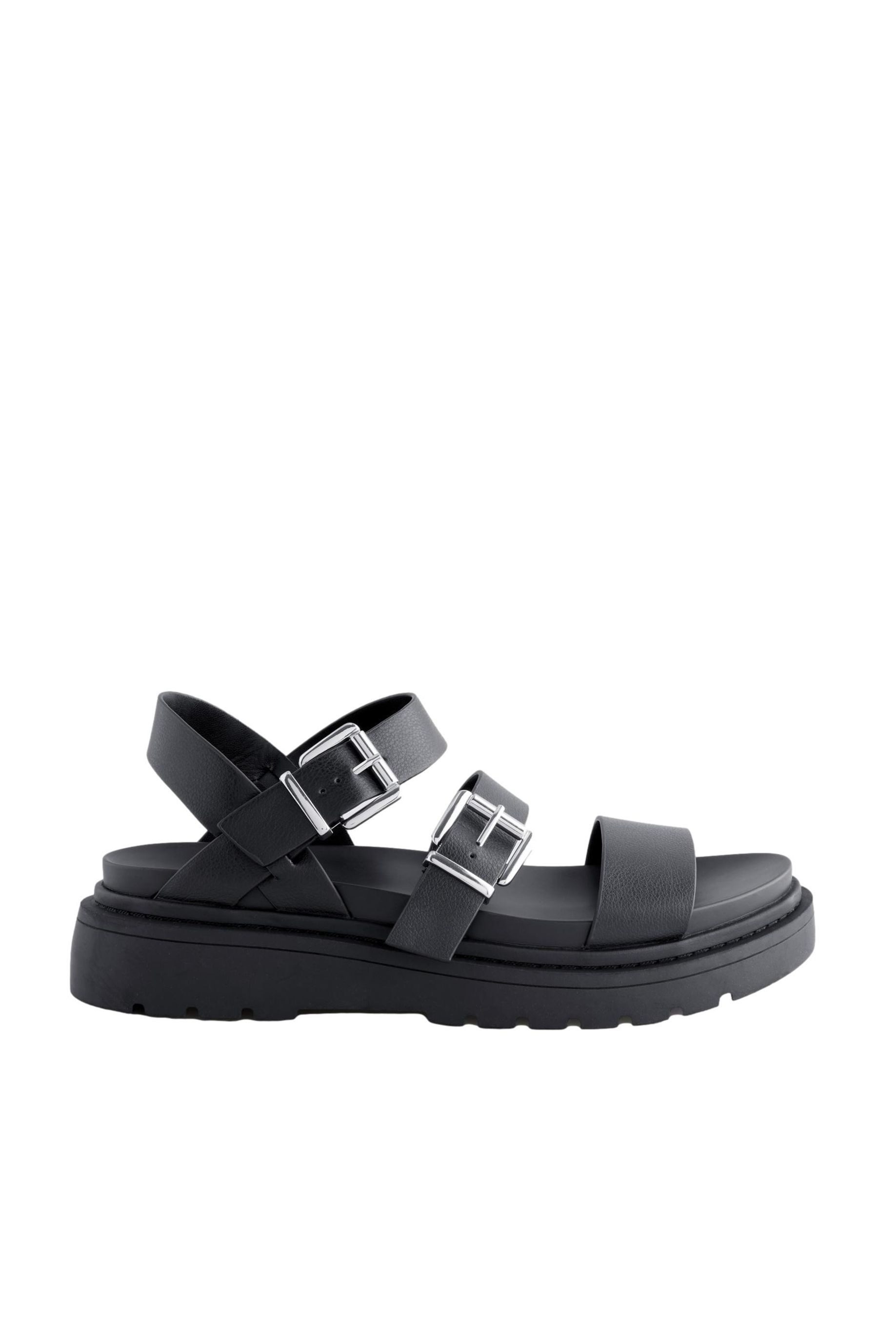 Next Sandale mit prägnanter Schnalle Keilsandalette günstig online kaufen