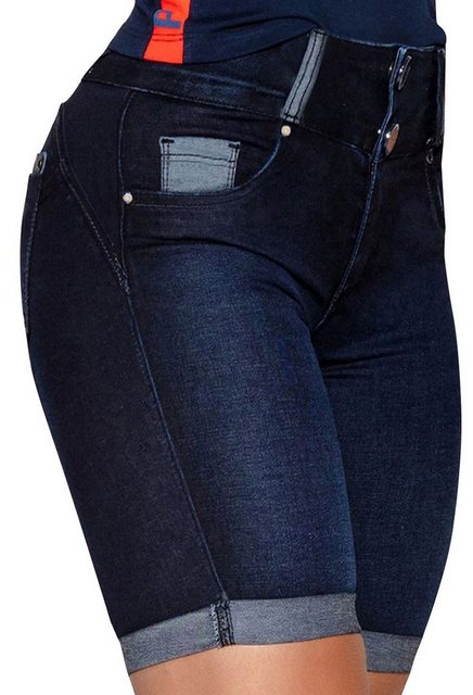 CHENIN Jeansshorts Dreiviertellange jeansshorts, mittelhohe shorts Strapazi günstig online kaufen