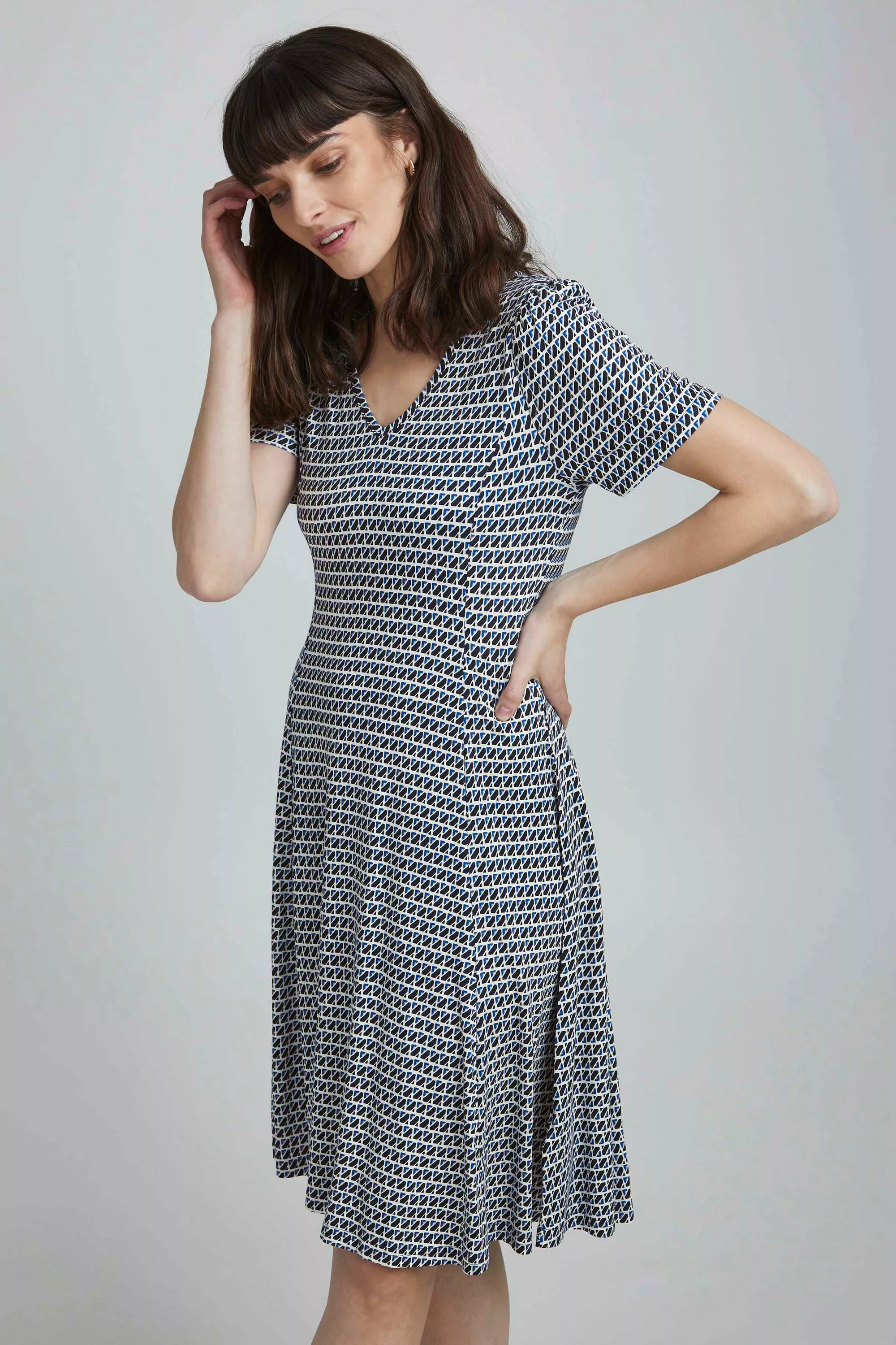 fransa Jerseykleid "Fransa FRFEDOT 1 Dress" günstig online kaufen
