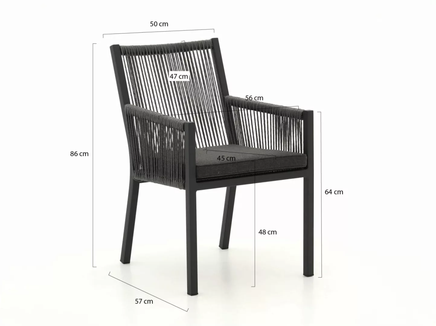 Manifesto Rivola/Menzano 220 cm Gartenmöbel-Set 7-teilig günstig online kaufen