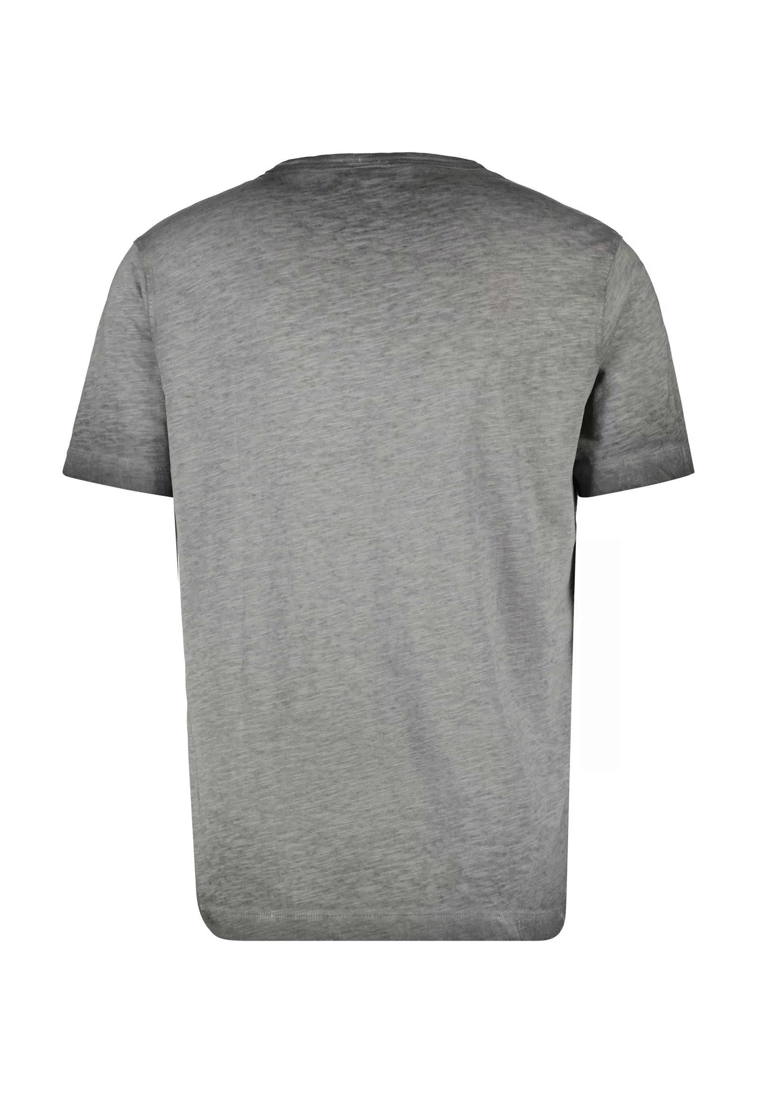 LERROS Kurzarmshirt "LERROS Serafino-Shirt, faded Melange" günstig online kaufen