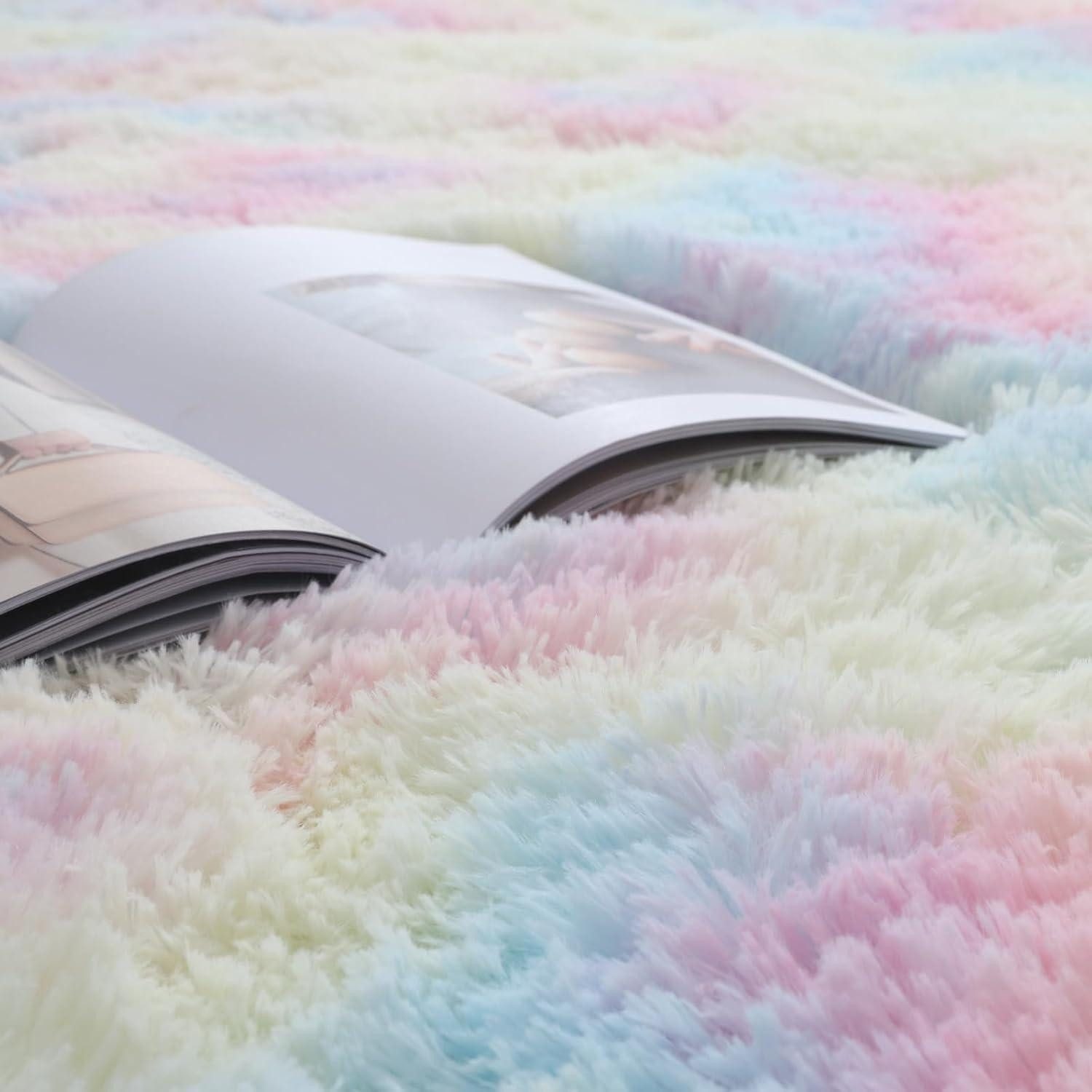 LuxusKollektion Hochflor-Teppich Weicher Zottelteppich Flauschig 150x200cm günstig online kaufen