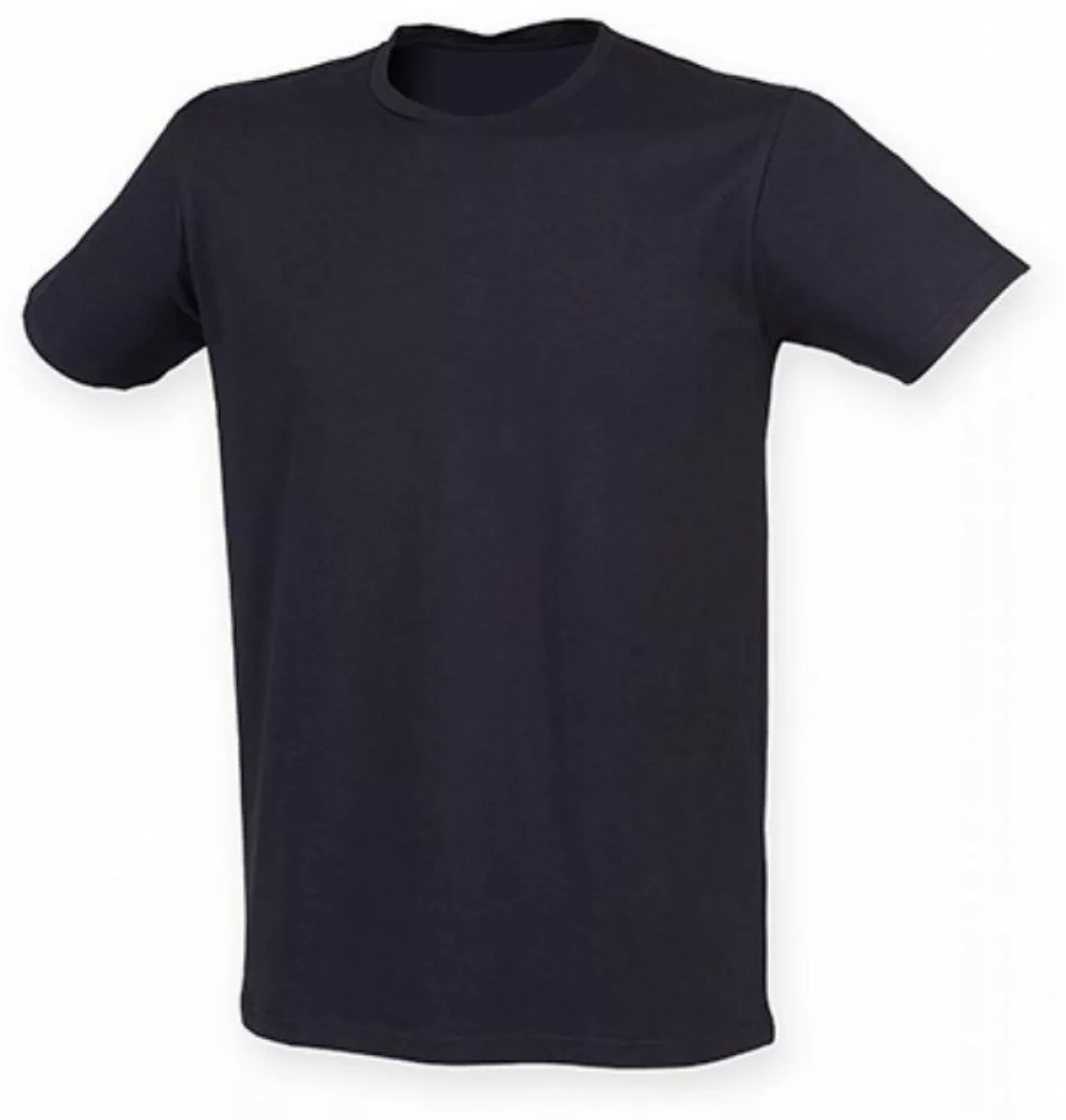 SF Men Rundhalsshirt Herren Feel Good Stretch T / Moderner, langer Schnitt günstig online kaufen