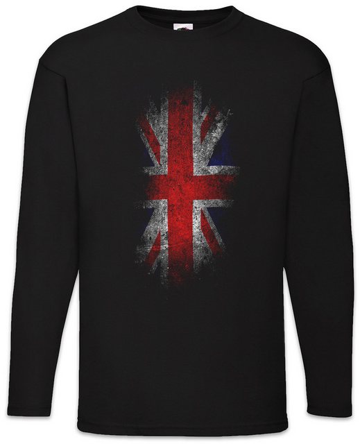 Urban Backwoods Langarmshirt Vintage UK Union Jack Flag Langarm T-Shirt Eng günstig online kaufen