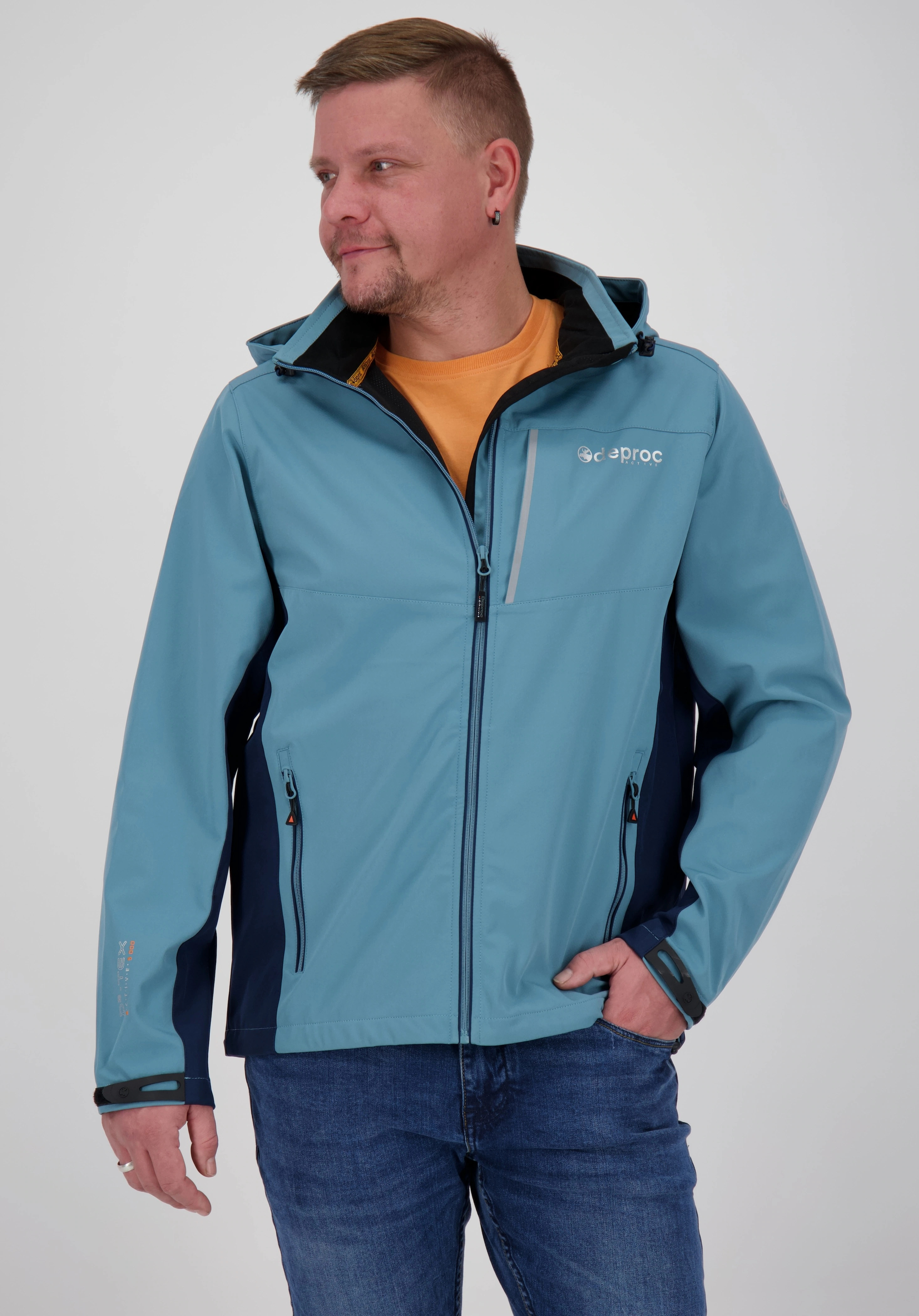 DEPROC Active Softshelljacke "NUNAVUT MEN II", auch in Großen Größen erhält günstig online kaufen