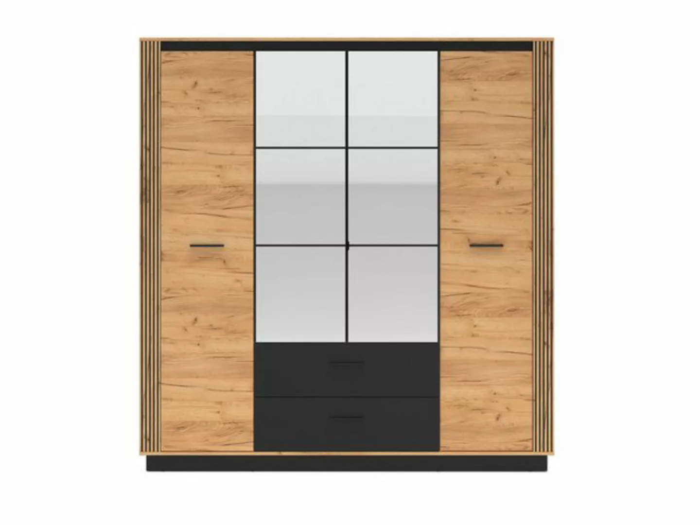 Marmex Möbel Spiegelschrank URSO 01 viertüriger Drehtürenschrank 200x210 Kl günstig online kaufen