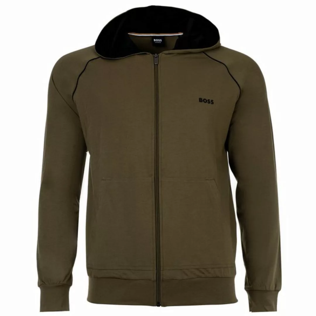 BOSS Sweatshirt Herren Sweatjacke mit Hoodie - Mix & Match Jacket günstig online kaufen