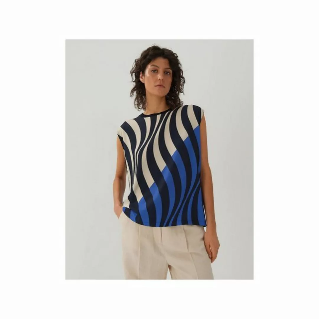 someday Rundhalsshirt blau regular fit (1-tlg) günstig online kaufen