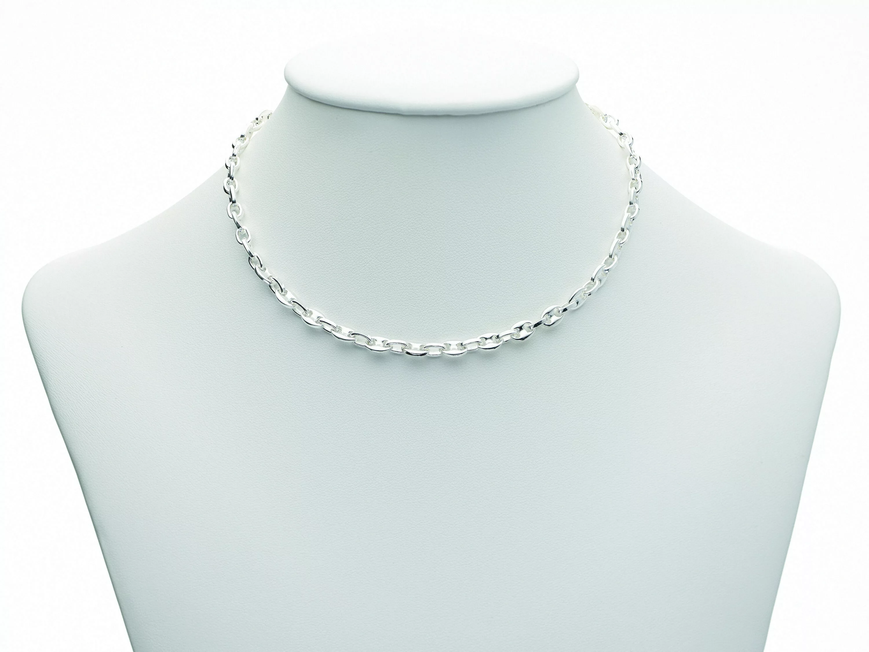 Adelia´s Silberkette "925 Silber Schiffsanker Halskette 50 cm Ø 4,9 mm", Si günstig online kaufen