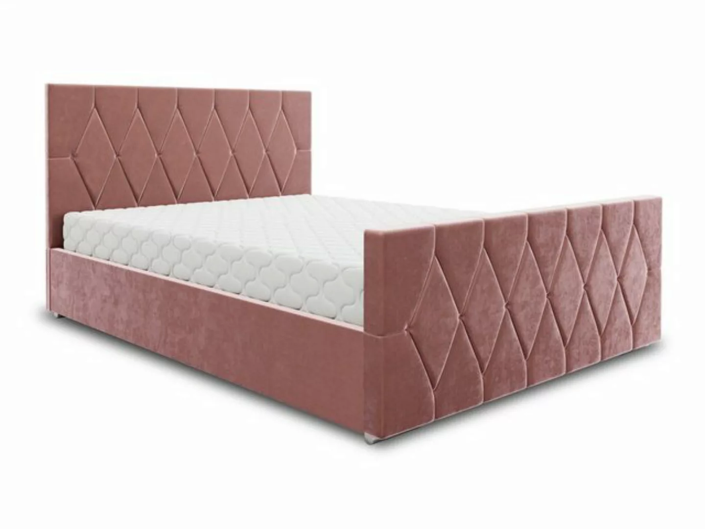 pressiode Polsterbett Polsterbett Boxspringbett Doppelbett mit Bettkasten A günstig online kaufen